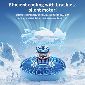 <span class=keywords><strong>Ventilateur</strong></span> de climatisation portable de bureau avec grand réservoir d'eau et brume glacée, fonctionnement <span class=keywords><strong>silencieux</strong></span> - Product Image 4