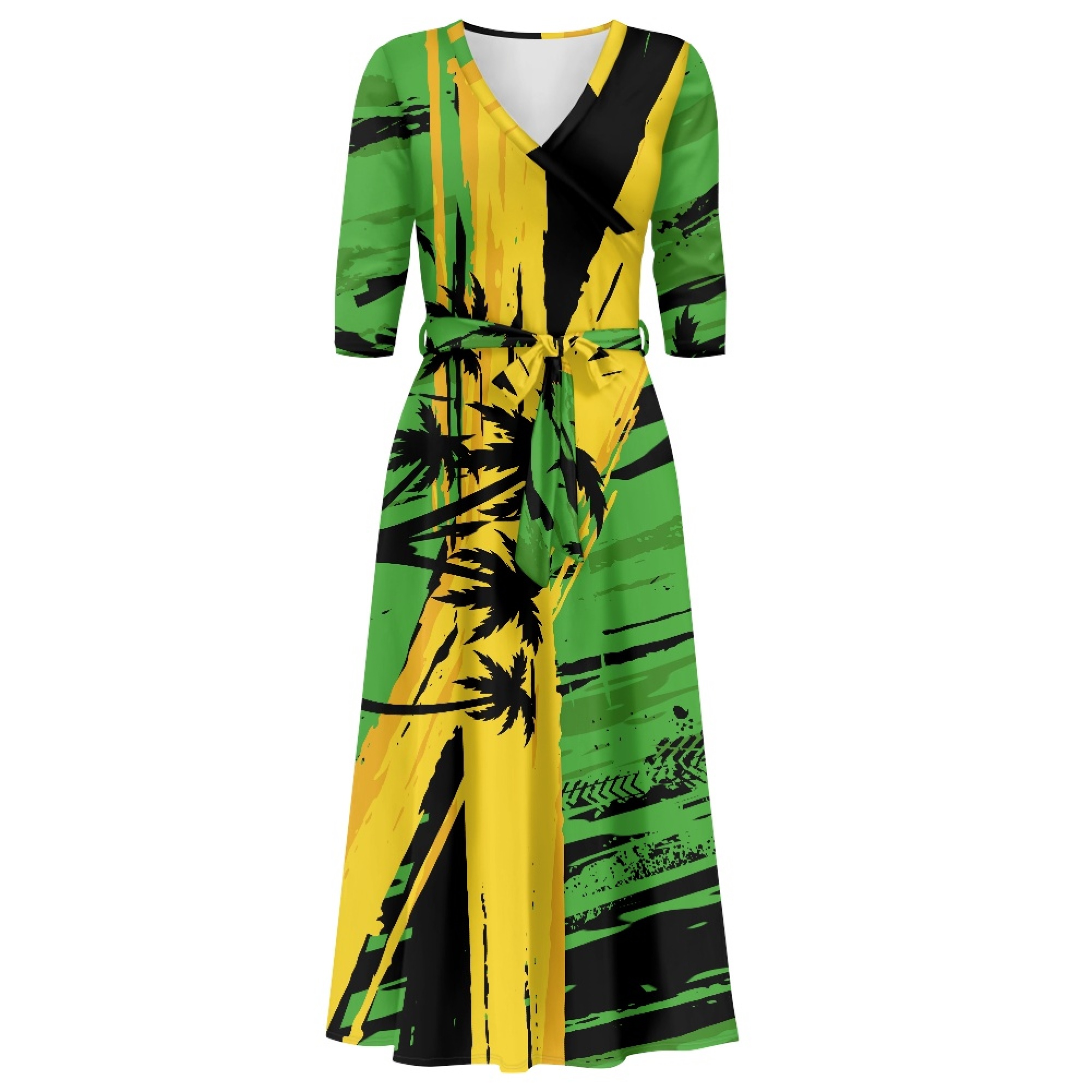Shop Our Collection of Jamaica Flag Maxi Dresses for Women