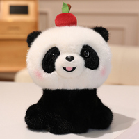 Juguetes de Peluche de Animales de Dibujos Animados al por Mayor, Diseño de Buenos Amigos, Panda, Elefante, Vaca, Perro, Oso, para Regalo de Niños