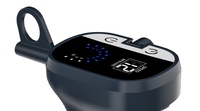 Mixeur plongeant électrique à écran LED, faible bruit, contrôle par bouton à vitesse variable, avec tige en acier inoxydable