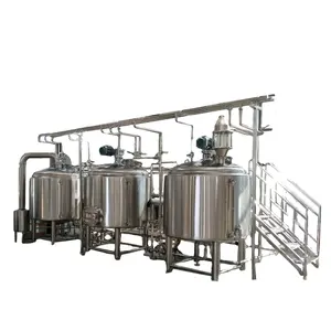 500L 1000L 2000L stainless steel beer brew equipment brewing equipment system micro brewery equipment craft beer brewing
