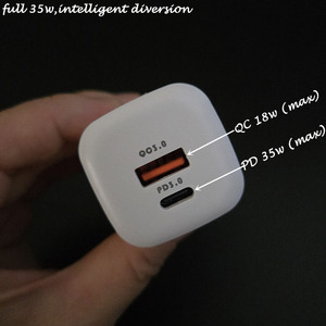 최신 PCBA 회로 기판 카가도레스 파라 셀룰러 큐브 PD 35w GaN USB Type C 휴대 전화 충전기 - Product Image 3