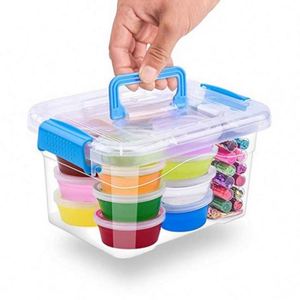 Kit Éducatif Populaire 2021 : Kit de Fabrication de Slime avec Breloques, Paillettes et Accessoires – Kit DIY Slime Transparent Effet Cristal - Product Image 5