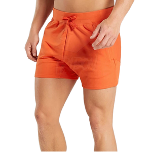 Shorts de sport décontractés pour hommes, mi-longs, à motif uni, pour la gym, le fitness, l'entraînement, la course, respirants, bas de survêtement de boxe - Product Image 1