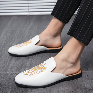 Ligero, cómodo, bonito, a la moda, medio zapato, clásico, resistente, patrón fresco, zapatillas informales para hombre - Product Image 5