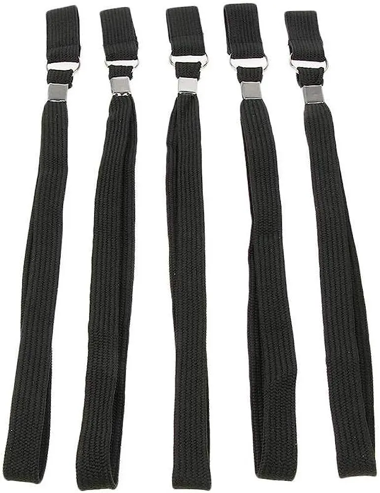 Accessori per bastoni da passeggio cinturino per canna, clip per canna pieghevole in plastica, colore nero e marrone di classe