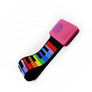 Retrousser Piano 37 Touches <span class=keywords><strong>Orgue</strong></span> Électronique Flexible Instruments à Clavier Électronique Clavier Piano Cadeau Adulte - Product Image 5