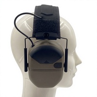 Casque tactique de chasse avec protection auditive, protège-oreilles anti-bruit réutilisables pour le tir en extérieur