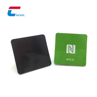 Étiquette NFC programmable mini RFID anti-métal NTAG215, autocollant magnétique NFC étanche pour réfrigérateur, 13,56 MHz, distance de lecture de 2 à 10 cm