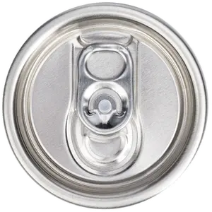 202 # de aluminio bebida puede tapa/jugo de extremo abierto fácil proveedor de fábrica