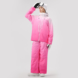 Hiver Imperméable Chaud Femmes Snow Suits Outdoor Sport Homme <span class=keywords><strong>Ski</strong></span> Sets Mountain Jacket Pants Female Snowboard Costume Clothes - Product Image 2