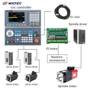 Bán buôn và giá thấp 2 trục CNC Lathe hộp điều khiển cho công cụ tự động Setter thăm dò hai trục CNC chuyển máy CNC điều khiển