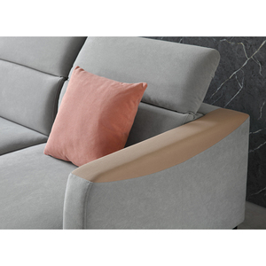 Set <span class=keywords><strong>di</strong></span> Divani Moderni in Tessuto, Mobili Componibili, Divano Angolare a L per Soggiorno, Arredamento per Appartamenti - Product Image 6