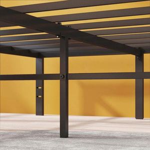 WEKIS Residential Project Metal <b>Platform</b> Twin <b>Bed</b> <b>Frame</b> Modern Queen King Size Iron Double Steel Slats Metal <b>Bed</b> - Product Image 4