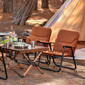 2023 nuevo diseño al aire libre portátil plegable silla de aluminio para la playa senderismo Camping - Product Image 4