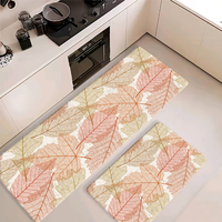 Tapis de cuisine en mousse PVC antidérapant, imperméable, confortable, résistant aux rayures, à motif floral, de haute qualité, en promotion