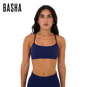 Der Hochelastische Polyamid-Stoff Bietet dem Cross-Back Sport-BH Fitnessunterstützung und Bequeme Aktivitäten beim Trainieren für Frauen - Product Image 3