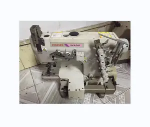 Gebruikte Hoge Kwaliteit Pegasus W200 Cilinder Bed Interlock Industriële Naaimachine Coverstitch Machine