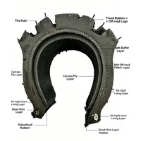 Ban Motor Skuter Tubeless 70/90-14 14 Inch untuk Honda Beat Vario Yamaha Mio Roda Depan