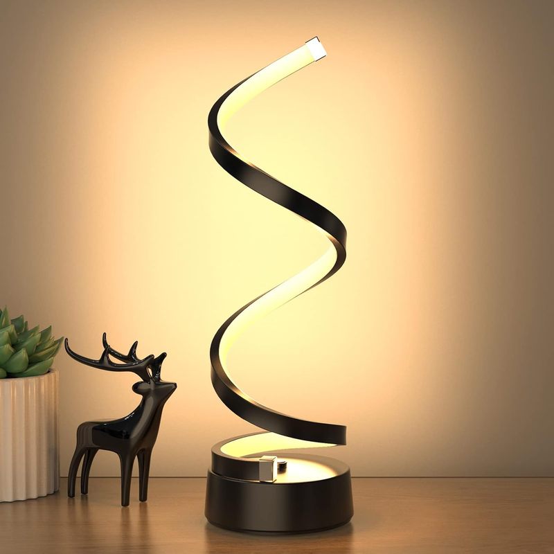 Popular Versatile Minimalist Black Gold LED