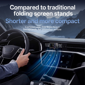 Support de téléphone pour voiture avec <span class=keywords><strong>charge</strong></span> rapide RGB 15W pour <span class=keywords><strong>iPhone</strong></span> et Samsung Z Fold <span class=keywords><strong>7</strong></span> – Support de chargeur sans fil pour voiture SD22 - Product Image 5