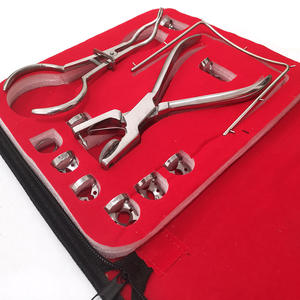 Kit de Dique de Goma Dental de 25cm con Herramientas Manuales de Acero Aleado para Uso Doméstico y Entrenamiento Médico - Product Image 3