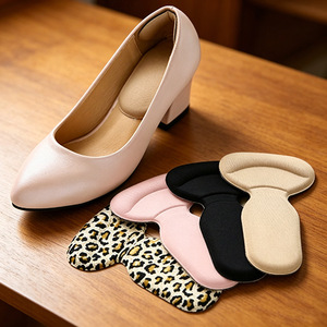 Nahe Heel Cushions Foam Anti-Friction <b>Pads</b> For Women Shoes Size 1 Beige - Product Image 4