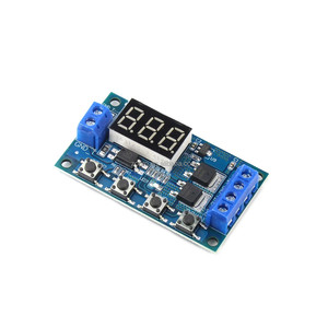 Kích hoạt chu kỳ hẹn giờ chậm trễ chuyển đổi bảng mạch điều khiển thời gian DC5-36V kép MOS ánh sáng-Emitting Diode thời gian kỹ thuật số - Product Image 2