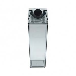 Botella Cuadrada Antiderrames para Beber Directamente Leche, Jugo, Agua, 500/1000 ml, Taza de Plástico Portátil, Apta para Agua Hirviendo, Uso en Exteriores y Camping - Product Image 2