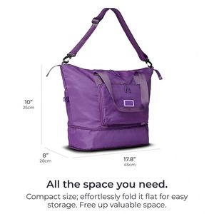 Large Capacity Waterproof Sports Gym Shoulder <b>Bags</b> <b>Women</b> Foldable Beach <b>Travel</b> Tote Duffle <b>Bag</b> - Product Image 2