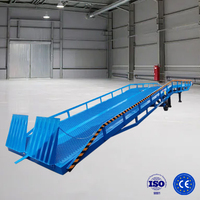 Vente directe usine : Nouvelle rampe de chargement mobile 6 tonnes pour conteneurs, pour chariots élévateurs et entrepôts – Rampe de quai mobile pour camions