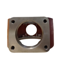 Boîtier de réducteur OEM, boîtier de boîte de vitesses sur mesure en fonte ductile avec moulage en sable et usinage CNC pour machines industrielles