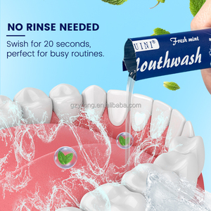 Nhãn hiệu riêng <span class=keywords><strong>Mini</strong></span> Miệng rửa tùy chỉnh bạc hà trái cây du lịch Kích thước Nước súc miệng rượu miễn phí làm trắng chăm sóc răng miệng viên nang Nước súc miệng thanh - Product Image 2