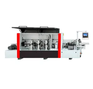 Holzkanten-Bandi maschine Automatischer Kanten bander Enchap adora De Canto zur Verfügung gestellte Papierband-Klebe maschine mit gebogener Kante 2100 0,4-3mm