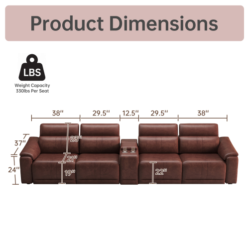 Marron foncé + Polyester + Mousse + 4 places