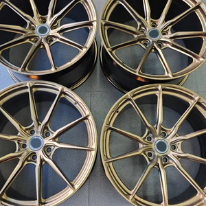 Jantes en alliage d'aluminium forgé <span class=keywords><strong>HW</strong></span> 1 pièce 5x112 5x120 5x114.3 5x100, jantes de voiture personnalisées à déport profond 18-22 pouces, neuves pour Audi - Product Image 4