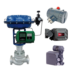 Vanne de régulation chinoise équipée d'un positionneur de vanne intelligent Fisher DVC6200 DVC2000 DVC7k DVC510si et d'une électrovanne ASCO - Product Image 2