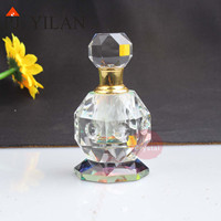Groothandel Luxe Roze Helder Kristal Parfumflesjes 3Ml 6Ml 12Ml Maten Met Verpakking Voor Valentijn Geschenken Andere Kristallen Ambachten