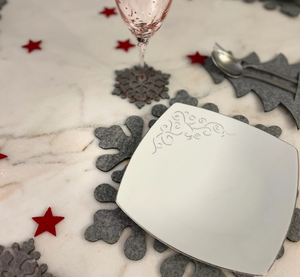 Tapis de plaque de Noël en feutre pratique et durable pour une utilisation à la maison - Product Image 3