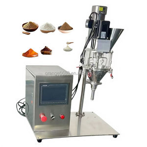 Macchina Riempitrice Semi-Automatica per Polveri 0,1 <span class=keywords><strong>Gr</strong></span>, per Pepe, Spezie, Caffè, Detersivo, Capsule, con Funzione di Riempimento e Confezionamento Manuale - Product Image 1