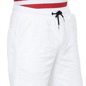 Shorts de sport pour hommes respirants, coupe ample, style urbain, couleur unie, anti-plis, avec cordon de serrage – Meilleures ventes, Offre Spéciale - Product Image 1