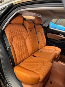 Coprisedile Universale in Pelle PU per Auto, Protezione per Sedili Anteriori, Compatibile con BMW, Audi, Ford, <span class=keywords><strong>Seat</strong></span> <span class=keywords><strong>Leon</strong></span> - Product Image 6