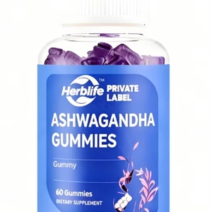 Gomitas de Ashwagandha de Marca Privada OEM/ODM, Mezcla Herbal que Favorece la Relajación y Mejora el Estado de Ánimo, Refuerzo del Sistema Inmunitario, 60 Gomitas - Product Image 1