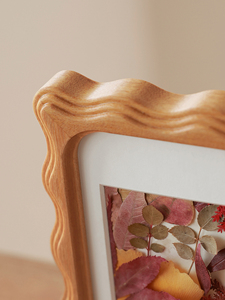 Moldura de Foto Personalizada de Madeira Sólida DIY de 6 polegadas, Criativa, Ecológica e Durável para Exibição de Mesa <span class=keywords><strong>A4</strong></span> - Product Image 5