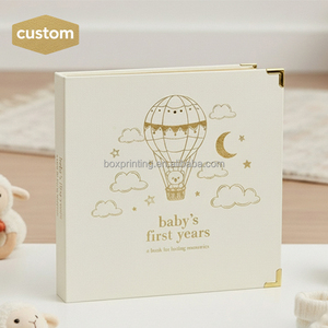 <span class=keywords><strong>Livre</strong></span> de scrapbooking personnalisé <span class=keywords><strong>pour</strong></span> bébé <span class=keywords><strong>livre</strong></span> mémoire de première année un <span class=keywords><strong>livre</strong></span> Simple de premiers Journal de bébé - Product Image 1
