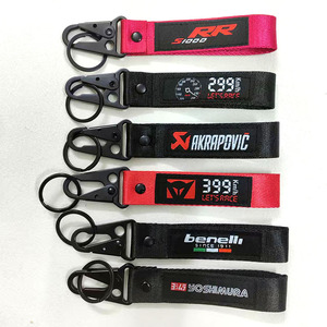New Nylon Wrist Strap Color Metal Buckle Anti Lost Embroidery phone Charm Unisex Colorful Mobile Phone Lanyard Mobile Strap