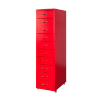 Petit meuble de rangement d'angle en acier coloré pour bureau à domicile, avec plusieurs tiroirs, organiseur de dossiers en métal, armoire à 5/6/8 tiroirs avec roulettes
