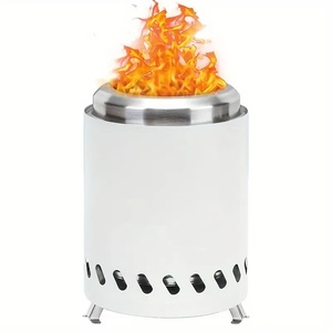 Pozo de fuego de acero inoxidable para exteriores moderno en venta flash para jardín, <span class=keywords><strong>estufa</strong></span> de leña para acampar, tiendas de campaña al aire libre - Product Image 1