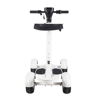Scooter Eléctrico Plegable de 4 Ruedas para Golf, 2000W, Motor Dual, Batería de Litio de 48V 20Ah para Campo de Golf
