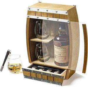 مجموعة مكعبات أحجار الثلج والويسكي الخشبية ، أكواب أكواب من النبيذ الصخري بدون نبيذ للمنزل ، إكسسوارات أدوات الشرب - Product Image 1